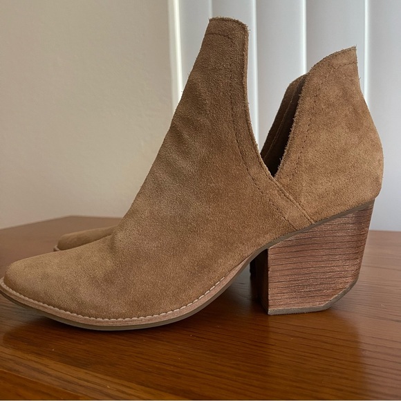 Matisse Toby Leather Ankle Bootie Tan Size 8.5 - Picture 4 of 16